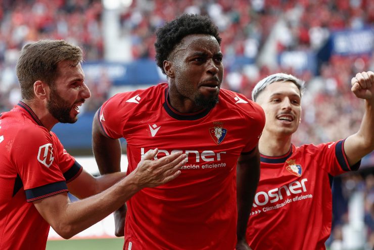 Enzo Boyomo, difensore dell'Osasuna