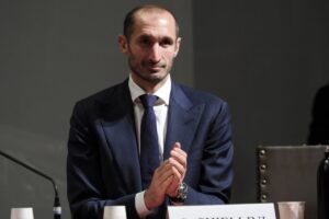 Il dirigente della Juventus, Giorgio Chiellini