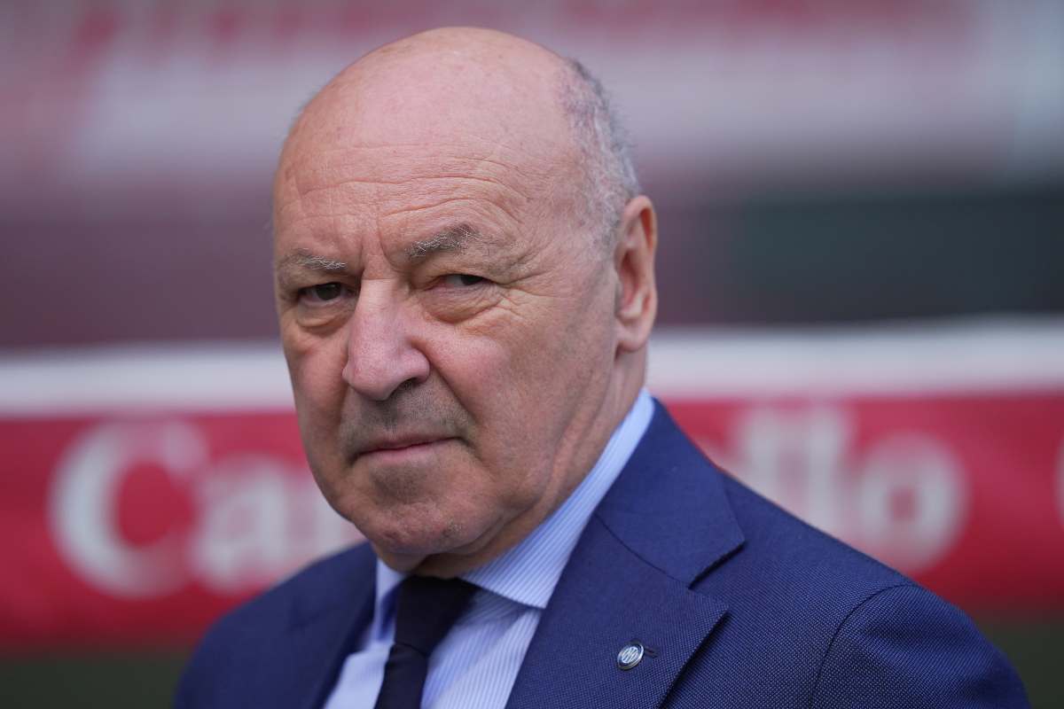 Il presidente dell'Inter Giuseppe Marotta