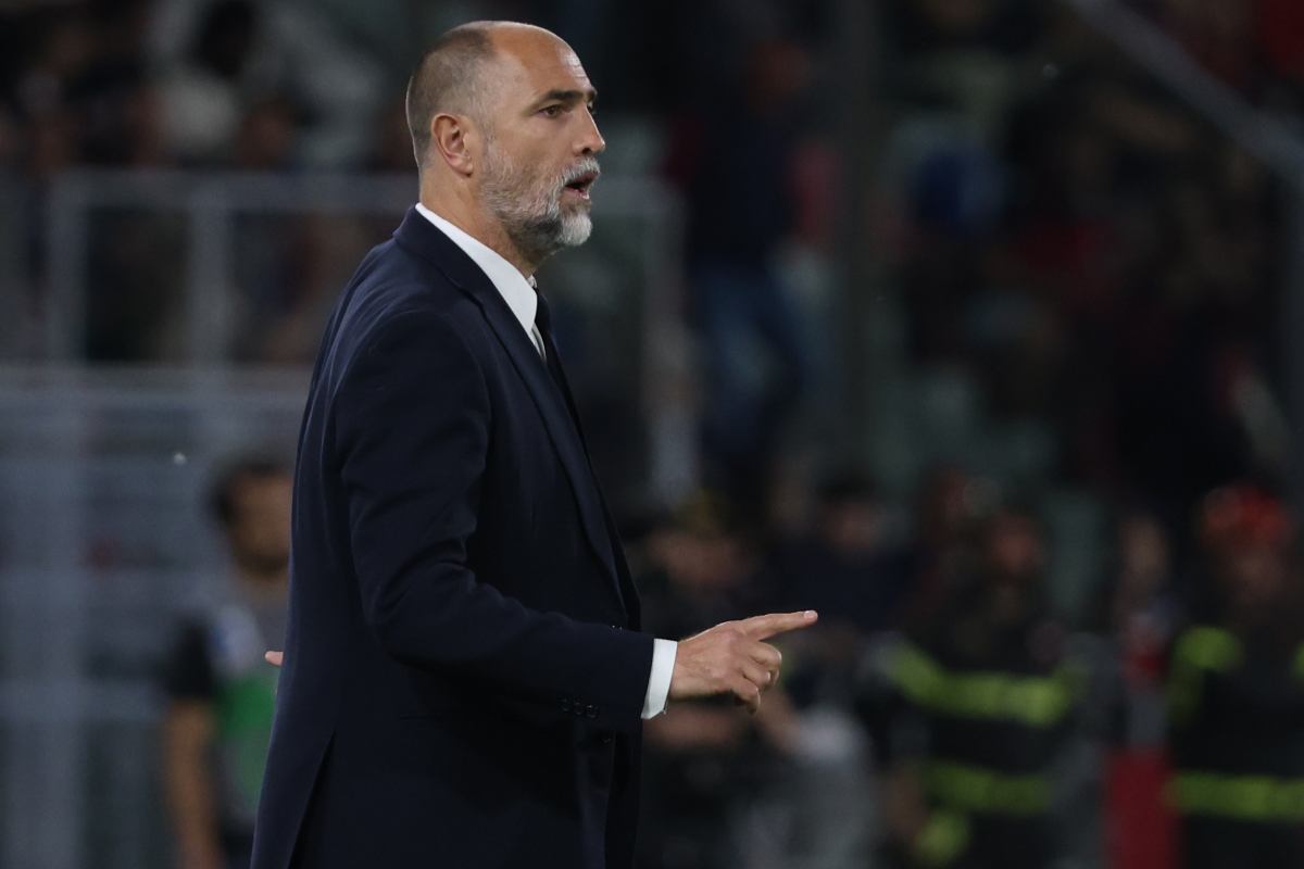 L'allenatore della Juventus Igor Tudor
