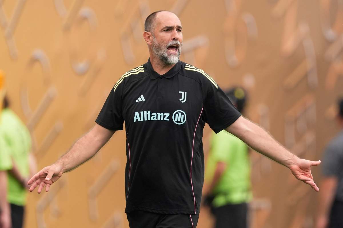 L'allenatore della Juventus Igor Tudor