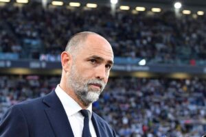 Igor Tudor perplesso a bordo campo