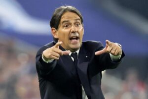 Simone Inzaghi in panchina