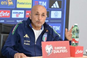 Luciano Spalletti in conferenza stampa