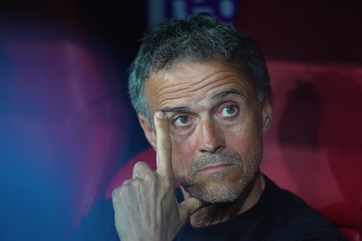 Primo piano di Luis Enrique