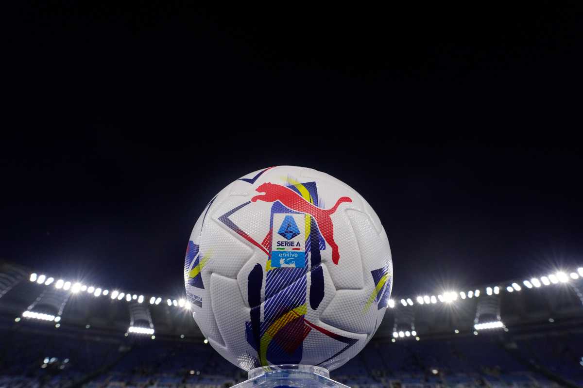 Il pallone della Serie A 2024-2025