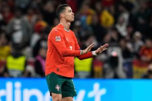 L'attaccante del Portogallo e dell'Al Nassr Cristiano Ronaldo