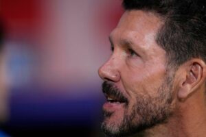 Diego Simeone, tecnico dell'Atletico Madrid