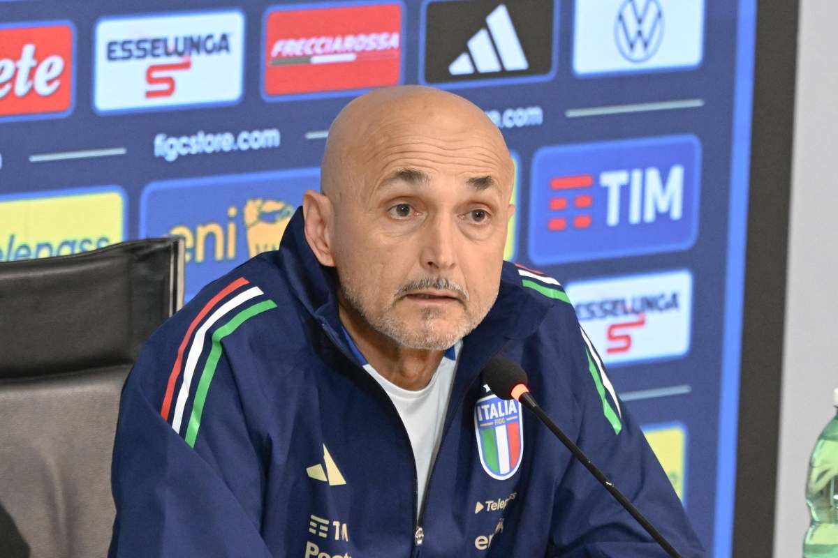Luciano Spalletti in conferenza stampa