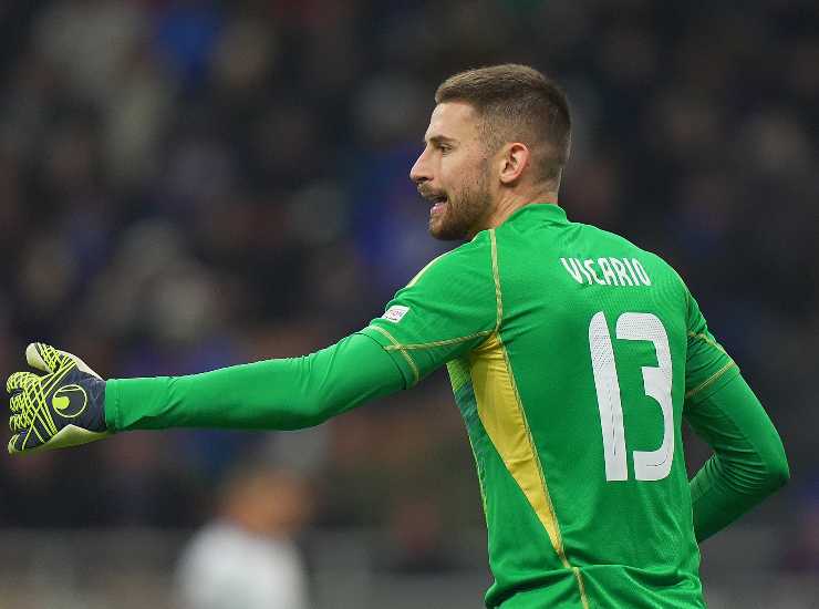 Il portiere del Tottenham Guglielmo Vicario