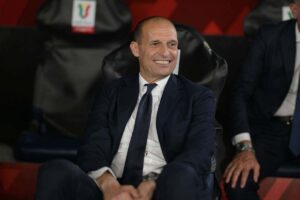 Massimiliano Allegri sorride