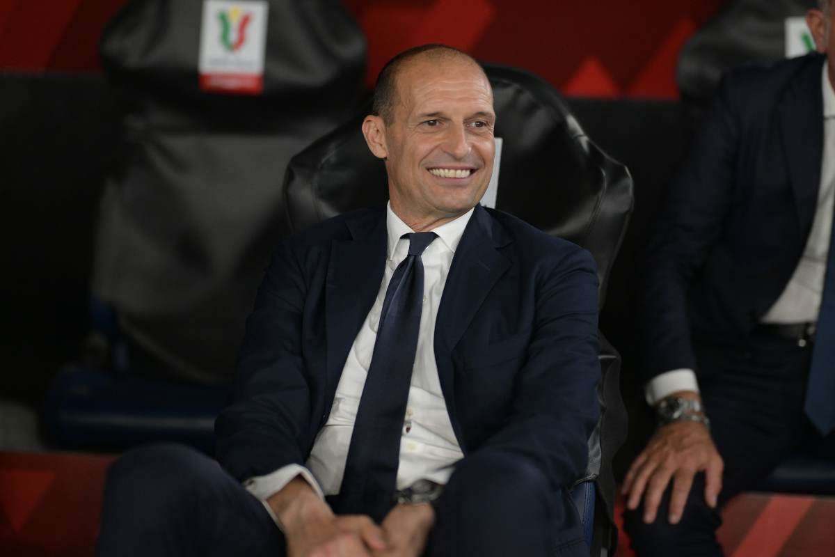Massimiliano Allegri sorride
