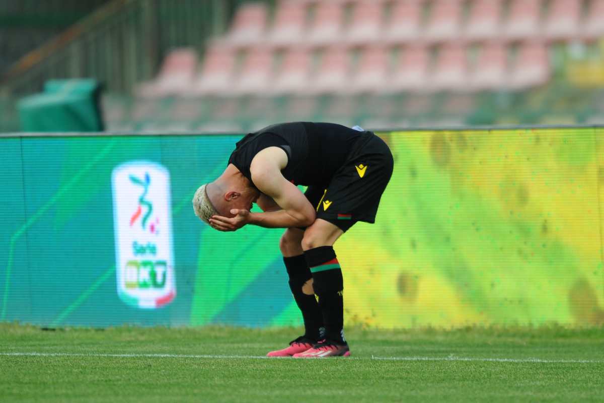 Un calciatore disperato