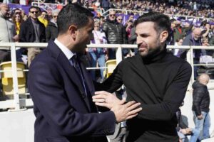 Raffaele Palladino e Cesc Fabregas