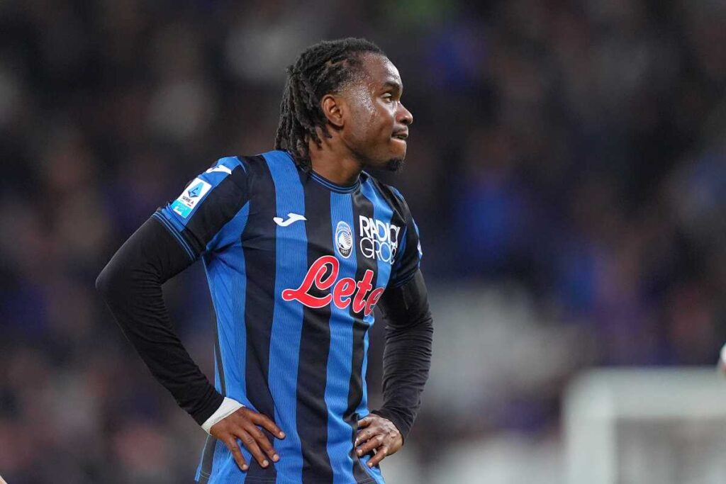 L'attaccante dell'Atalanta Ademola Lookman
