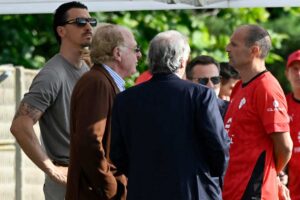 Ibrahimovic e Allegri
