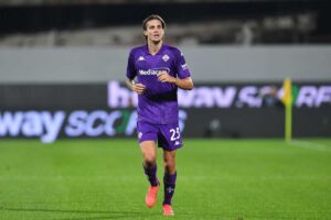 Il centrocampista Andrea Colpani con la Fiorentina
