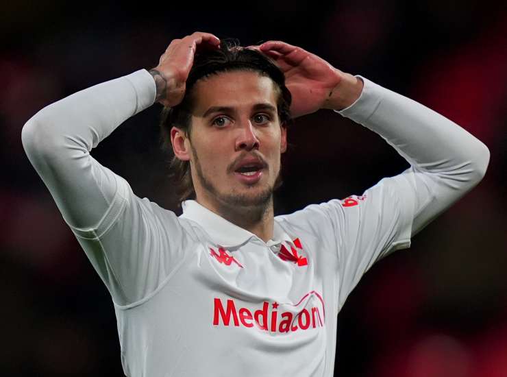 Il centrocampista Andrea Colpani con la Fiorentina