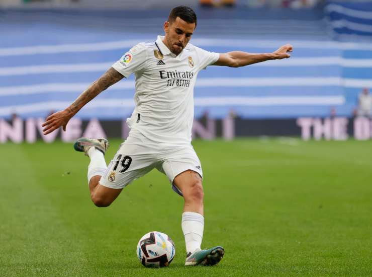 Ceballos durante una partita