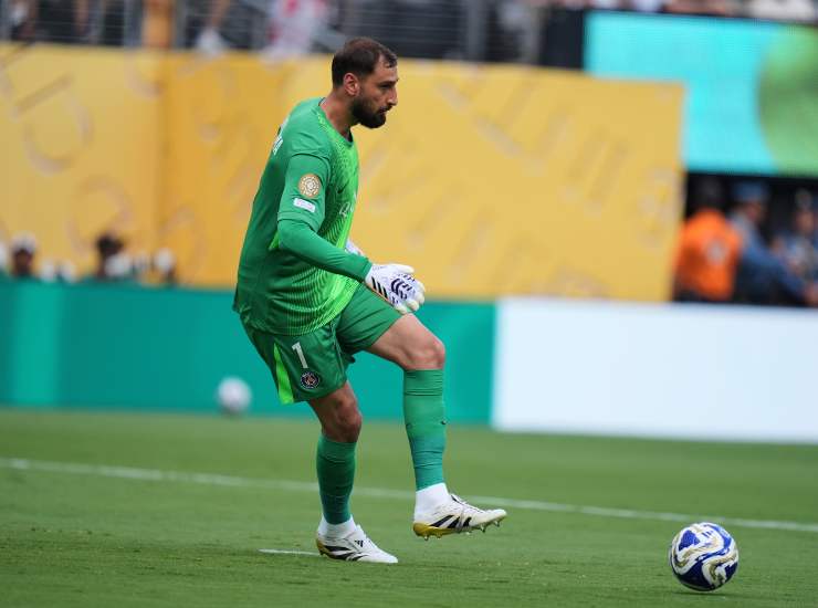 Il portiere del PSG Gianluigi Donnarumma