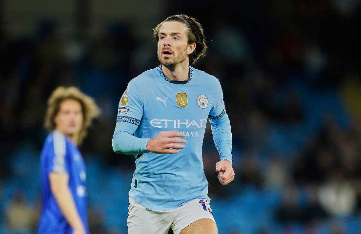 Grealish in azione