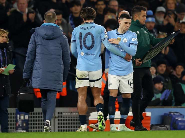Grealish insieme a Foden