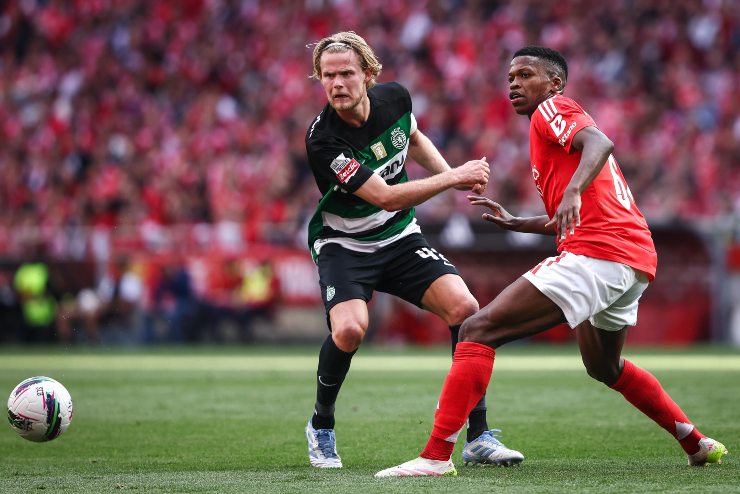 Morten Hjulmand, centrocampista dello Sporting