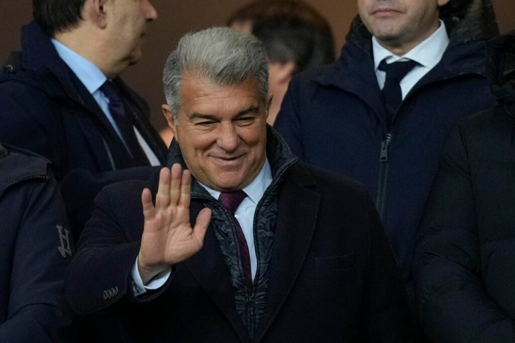 Joan Laporta, presidente del Barcellona