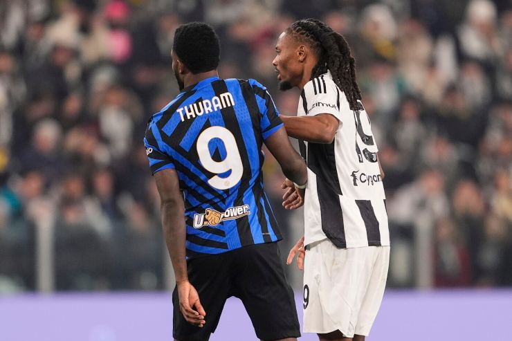 Marcus e Khephren Thuram a contrasto