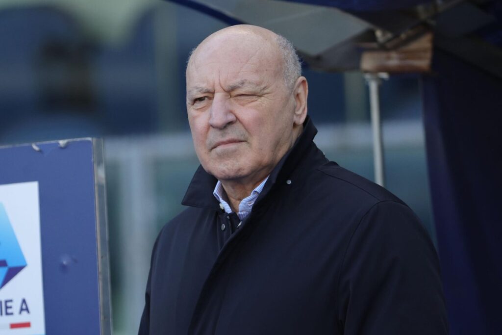 Il presidente dell'Inter, Beppe Marotta