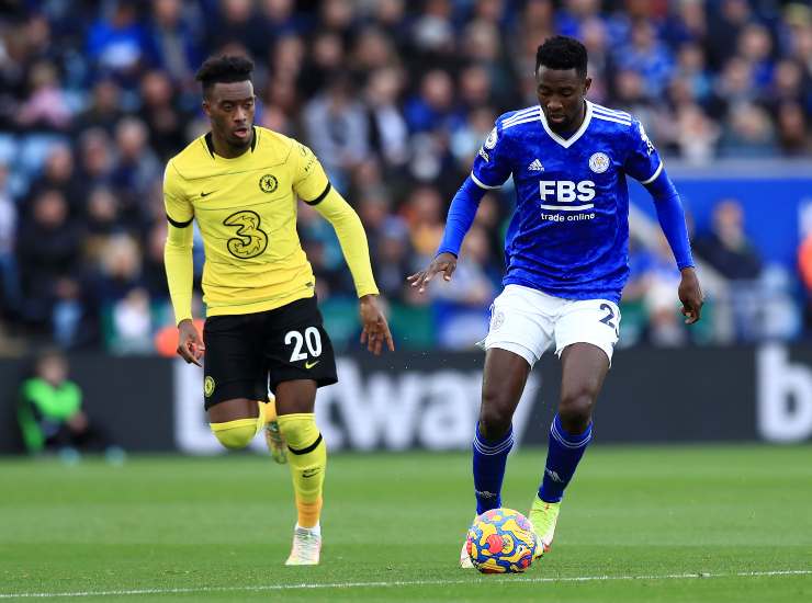 Ndidi durante una partita