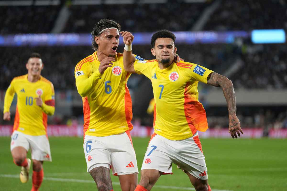 Richard Rios e Luis Diaz