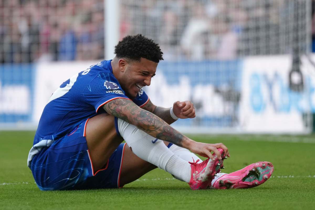 Jadon Sancho in campo