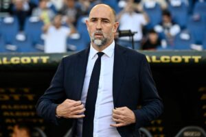Igor Tudor perplesso in panchina
