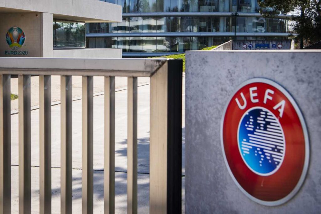 Il logo della UEFA