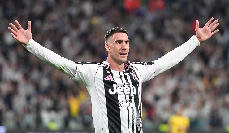 Dusan Vlahovic, attaccante della Juventus