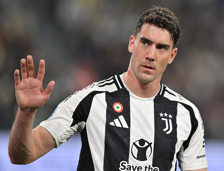 Dusan Vlahovic, attaccante della Juventus