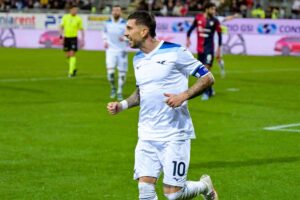 Zaccagni esulta dopo una rete