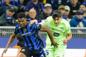 Barcellona Inter in azione