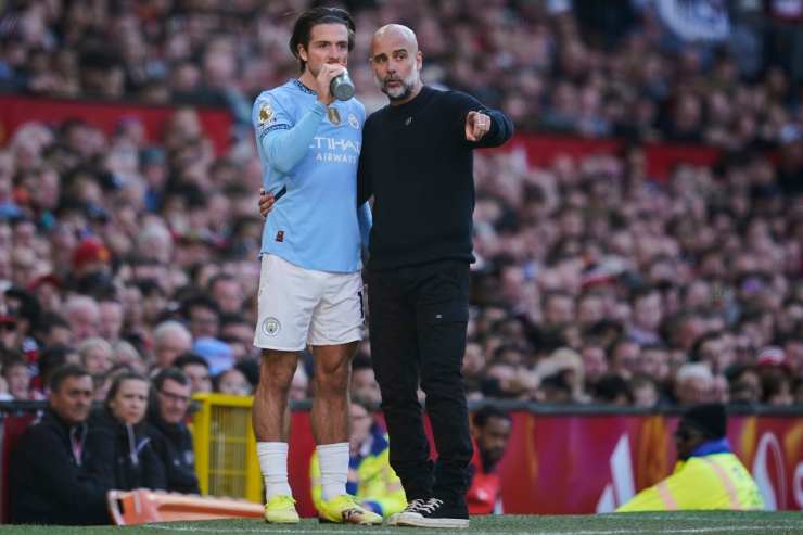 Grealish in azione
