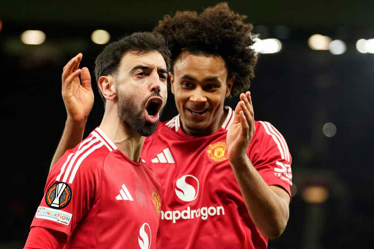 Manchester United esultanza