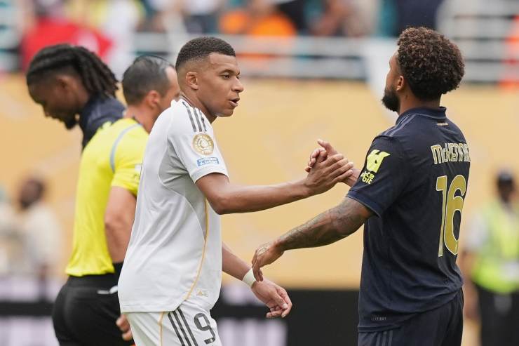 McKennie in azione