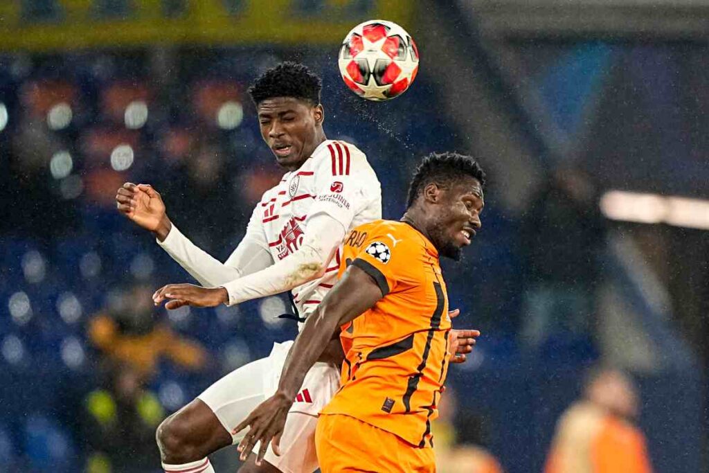 Traore in azione