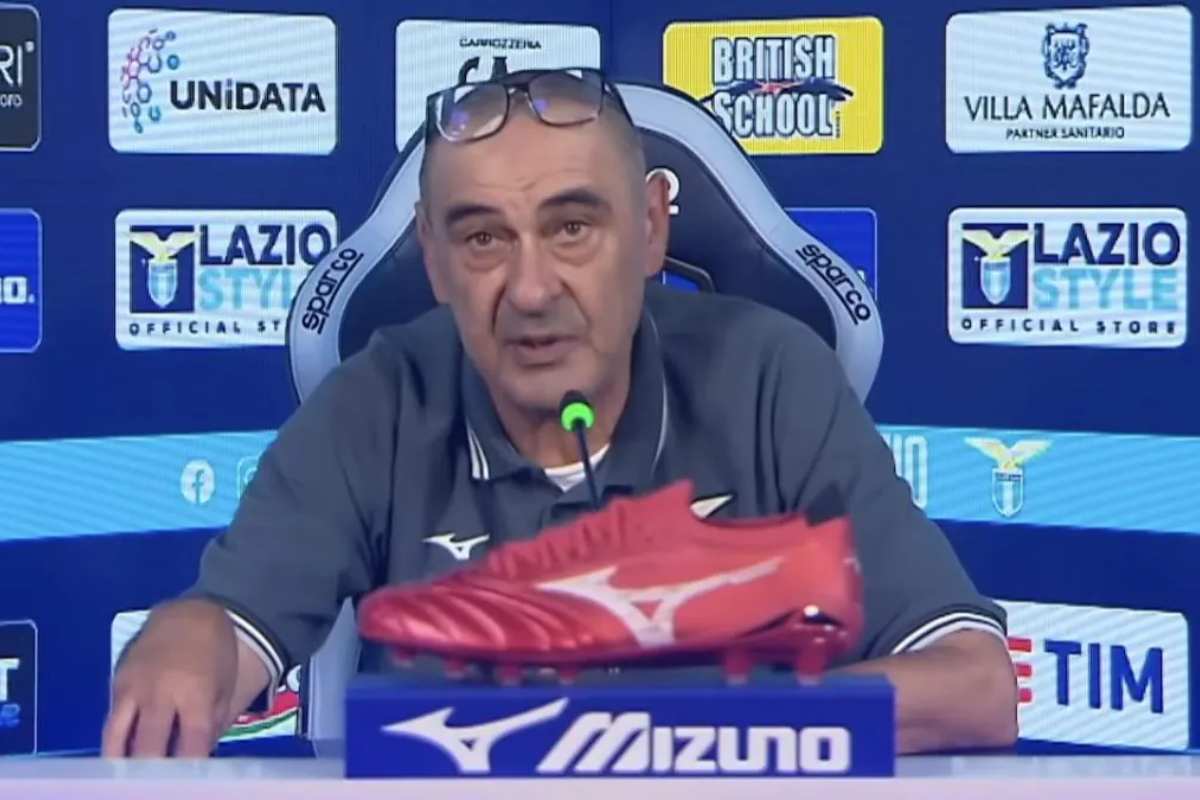 Sarri sul suo futuro alla Lazio